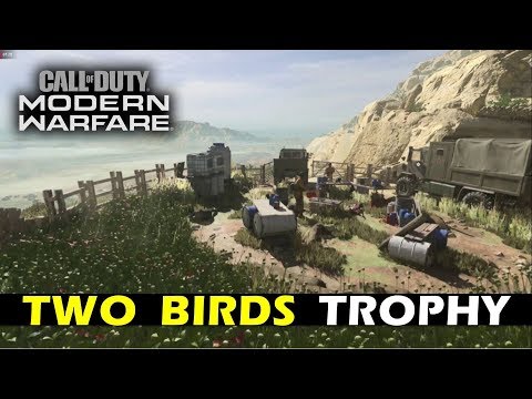 Kill 2 Soldiers with 1 Shot | Two Birds (Achievement / Trophy Guide) - Modern Warfare (2019)