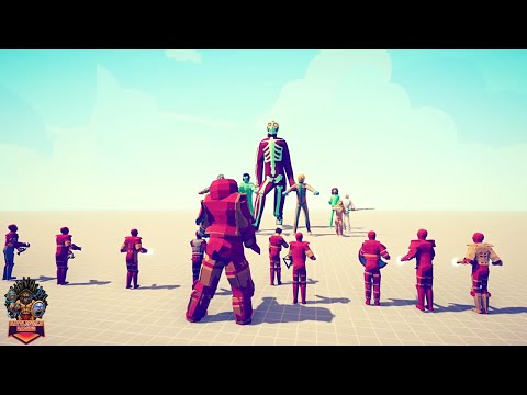 IRONMAN VS ATTACK OF TITAN GODS TANKS | FIRE UP BATTLE | TABS - Totally Accurate Battle Simulator