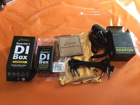 Unboxing Donner DI Box, Donner DPA-1 Pedal & Guitar Patch Cables