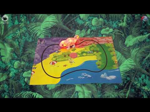 Индуктивная игрушка Хамелеон Happy Cow 777-613 меняет цвет и ездит по линии