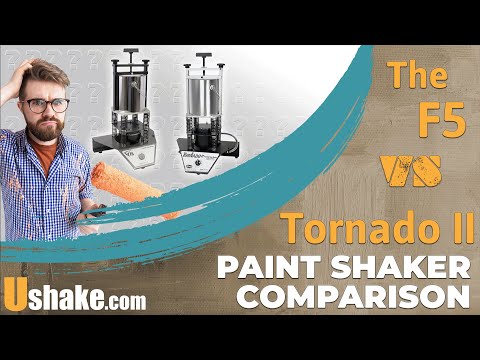 How To Tell the Difference Between the F5 & Tornado II Paint Shakers