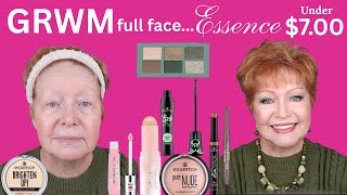 GRWM full face  makeup Essence under $7 00