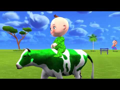 Superhero Baabies Learn  Colors With Cow Gras Milk Bottles