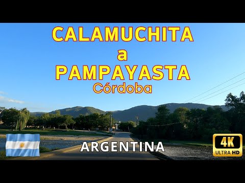 Córdoba Argentina - Santa Rosa De Calamuchita  a Pampayasta - Veloz - viaje 55