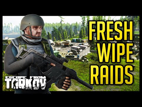 First Raids in Fresh Wipe - Escape from Tarkov (0.12.9)