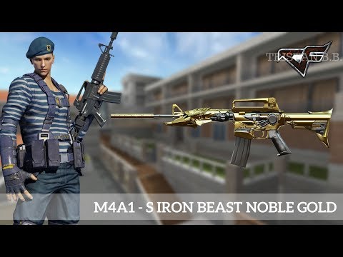 CrossFire - M4A1 - S Iron Beast Noble Gold