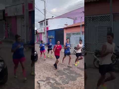 Treino de 7 km em São Bernardo MA.