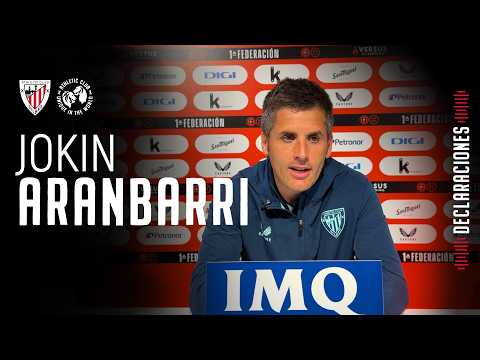 Imagen de portada del video 🎙️Jokin Aranbarri I post Bilbao Athletic 2-2 Ourense CF l Primera Federación 2025-26 J35