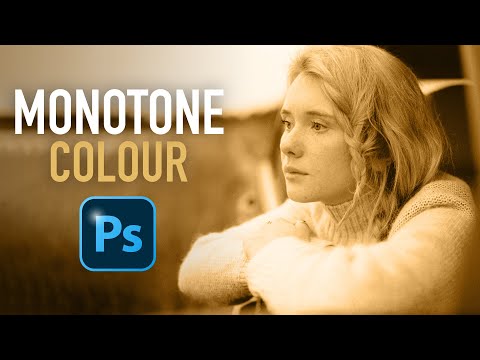 How To Create A Monochromatic Colour Grading Effect In Photoshop #2MinuteTutorial
