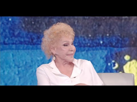 The celebratory video for "Che Tempo Che Fa" about Ornella Vanoni