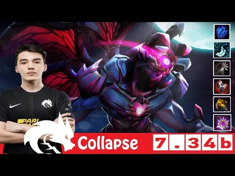 [DOTA 2] TSpirit.Collapse the NIGHT STALKER [OFFLANE] [7.34b]
