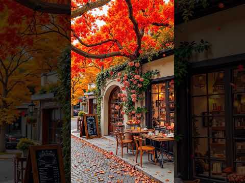 Tranquil Autumn Coffee Shop 🍁 Relaxing Jazz Piano Music for Focus, Reading & Calm Moments