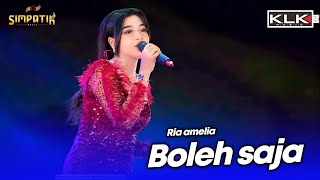 Download lagu BOLEH SAJA - RIA AMELIA - LIVE SIMPATIK MUSIC KLK AUDIO - TEMBAKAU BALAP 51 DUWE GAWE mp3