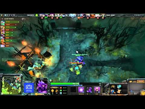 Dota 2: Decerto vs. RisK! final game 1 part 1