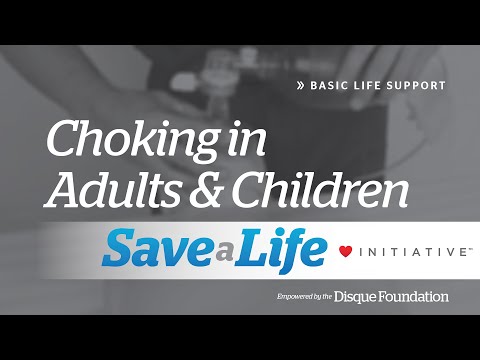 8a: Choking in Adults or Children (2024)