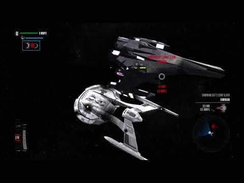 Star Trek Legacy: Ultimate Universe 2.2 - Akira Refit (UBER) vs. Dominion Battleship!!