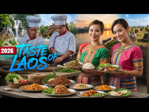 LAOS Traditional Dishes Full of Soul & Spice | Authentic Street Food & Home Cooking