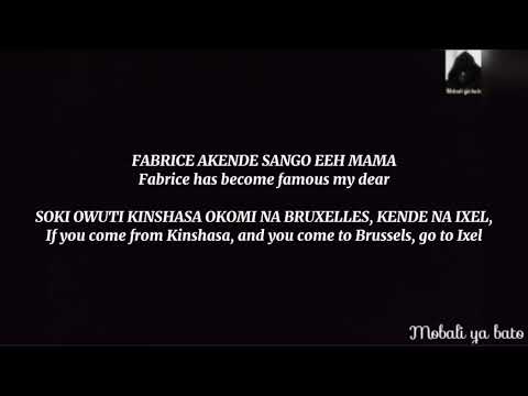 CINQ ANS YA FABRICE LYRICS TRANSLATION