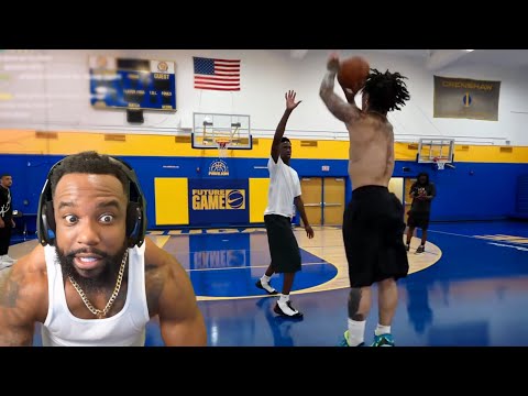 THIS WAS SHOCKING! PlaqueBoyMax vs #1 NBA DRAFT PICK 1v1 (AJ Dybantsa) REACTION!