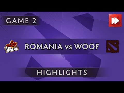 Romania vs WOOF [Game 2] World Electronic Sports Games International - Dota Highlights