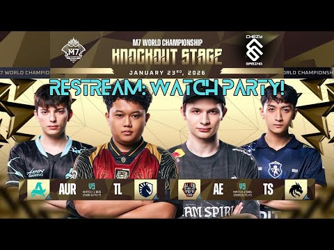 LIQUID'S REVENGE? 🏆 Knockout Stage Day 4 | M7 World Championship | Restream: Watch Party!