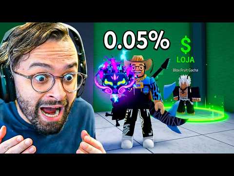 DEPOIS DE 3 ANOS SEM JOGAR… VOLTEI E PEGUEI OS ITENS MAIS RAROS DO BLOX FRUITS 😳🔥