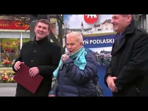 Podróżniczka Elżbieta Dzikowska w Radzyniu Podlaskim