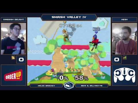 Smash Valley IV Melee Singles - Swedish Delight (Fox) vs Hesh (Falco) – Winners Bracket