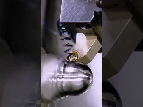 Turning Rectangular Material with a Round Insert