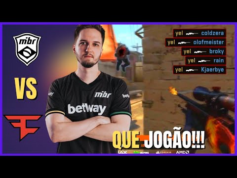 YEL FEZ UM ACE CLUTCH INSANO 🔥 | MIBR vs FAZE CS Summit 7 MELHORES MOMENTOS