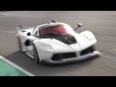 CLOSE & High Speed Fly Bys @ Imola Circuit - Ferrari F1 V8/V10/V12 & XX Programmes!!
