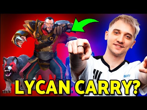 Arteezy Tries Lycan CARRY... It Actually Worked?!"