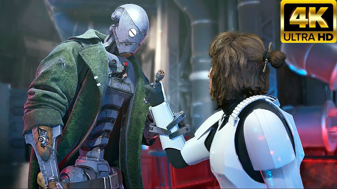 Star Wars Outlaws ND-5 Droid All Scenes