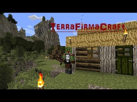 TerraFirmaCraft (Part 19) Building A New Home