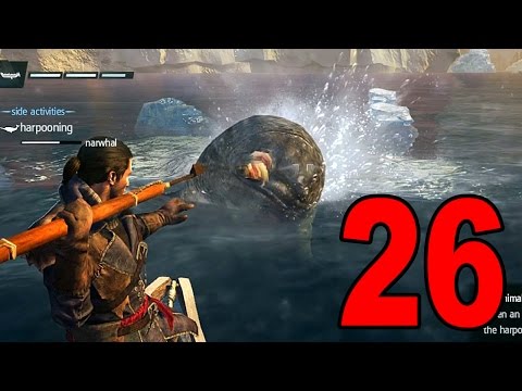 Assassin's Creed: Rogue - Part 26 - Harpooning! (Let's Play / Walkthrough / Gameplay)