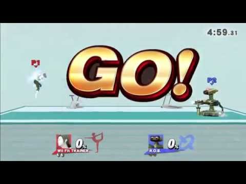 Jellyfishn (Wii Fit Trainer) vs. ROB