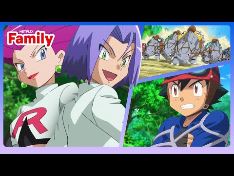 Rhyhorn Race Rescue! | Pokémon the Series: XY | Netflix Family
