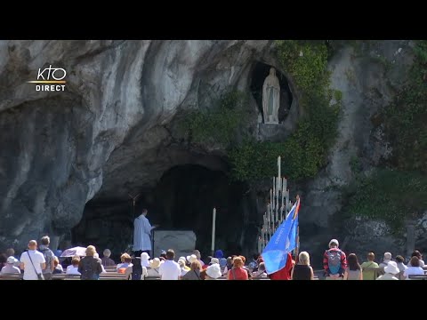 Chapelet du 10 septembre 2020 à Lourdes