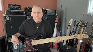 Video thumbnail for 3 Minute Review #19 - 2021 Alien Audio Constellation P/J 5-String Bass by Dave On Bass