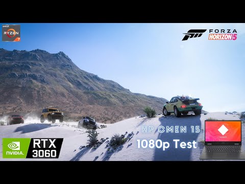 Forza Horizon 5 | HP Omen 15 | RTX 3060 + 5800H | All 1080p Settings Tested