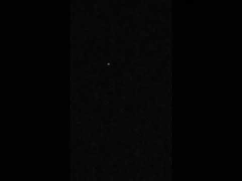 Ovni (UFO)frente a mi casa..video.