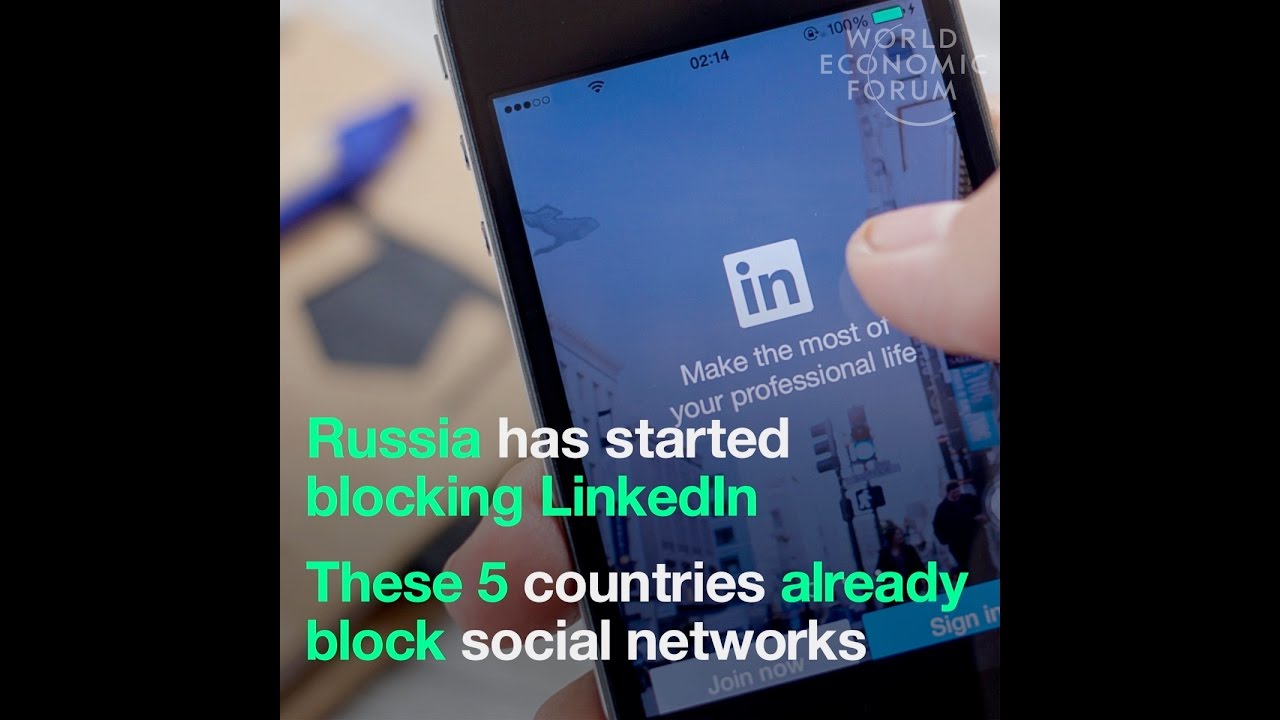 Russia has started blocking LinkedIn   These 6 countries already block social networks