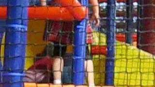 Logan on the Big Slide!