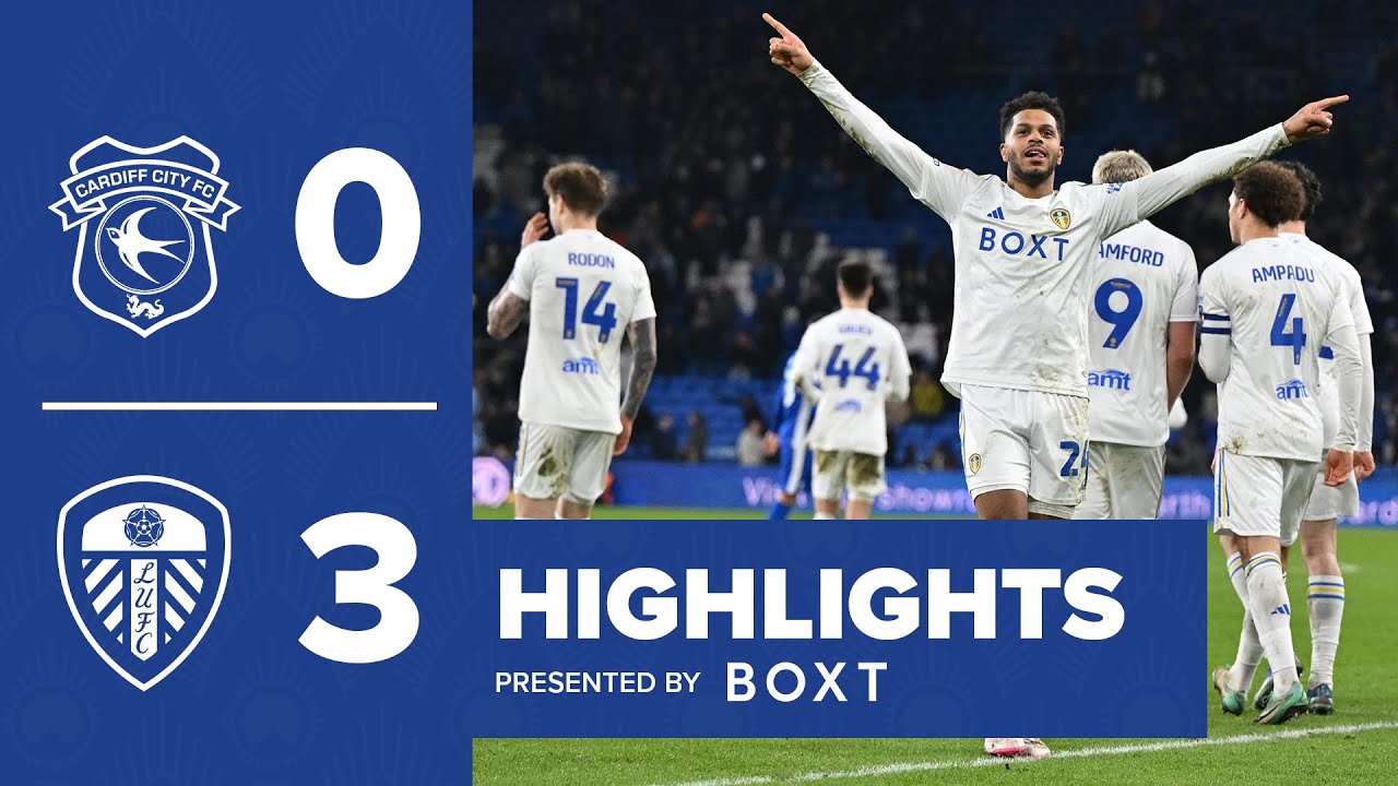 Cardiff City vs Leeds United highlights
