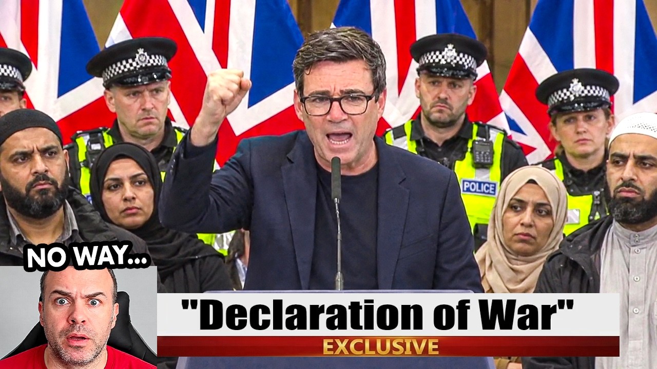 Andy Burnham Launches MASSIVE ATTACK on Britons as WE REJECT ISLAM!