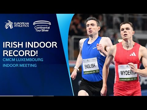 Irish Indoor Record! 🇮🇪 Men’s 800m Final | CMCM Luxembourg Indoor Meeting