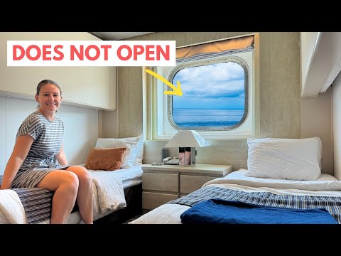 7 Days In a Small Cruise Ship Cabin (9ft Wide)