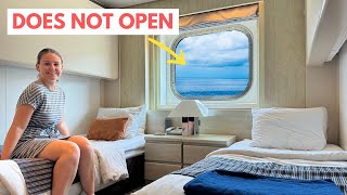 7 Days In a Small Cruise Ship Cabin (9ft Wide)
