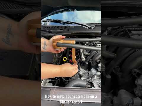 How to install our catch can on a Challenger 5.7L