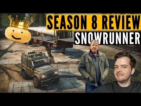 , title : 'SnowRunner Season 8 REVIEW: Clarkson's Farm + POTATOES = heaven?'